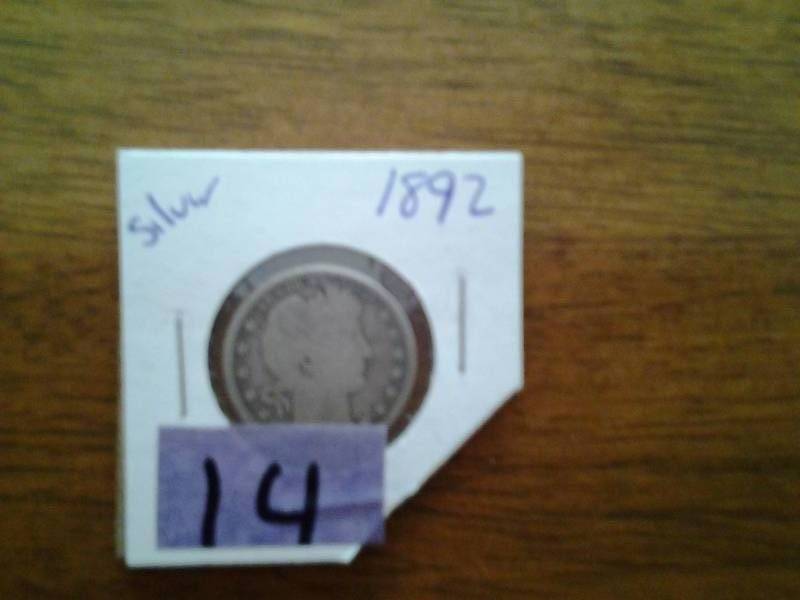 1892 Morgan Quarter