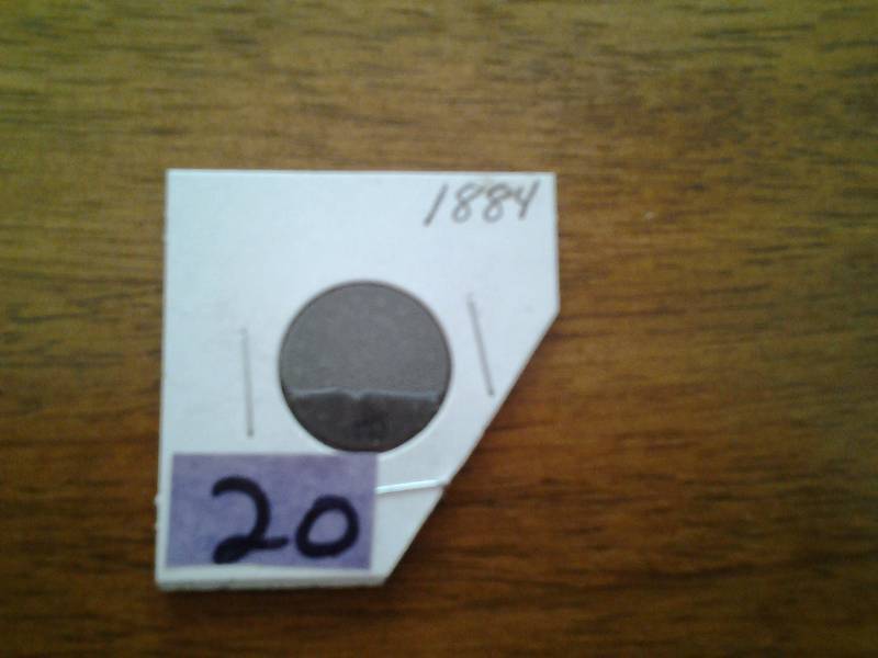 1884 V Nickel