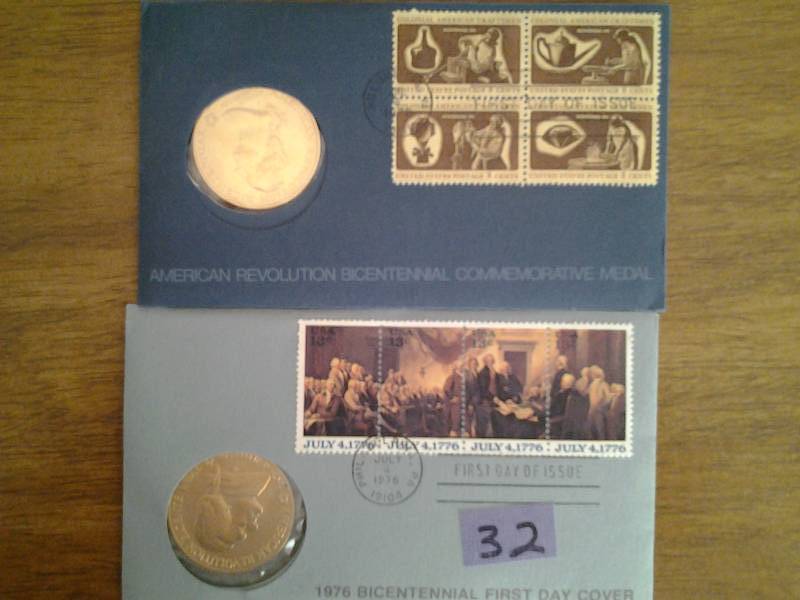 1972 & 1976 First Day Covers