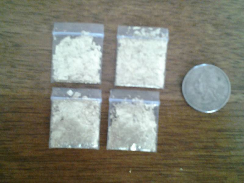 4 Little Bags Of Gold Flake No Guarantee Of Quality Or Quantity