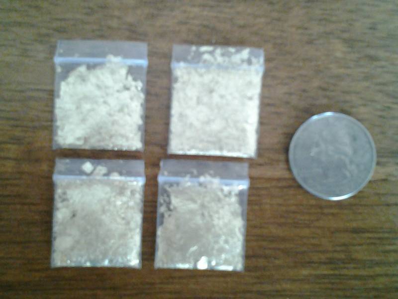 4 Little Bags Of Gold Flake No Guarantee Of Quality Or Quantity