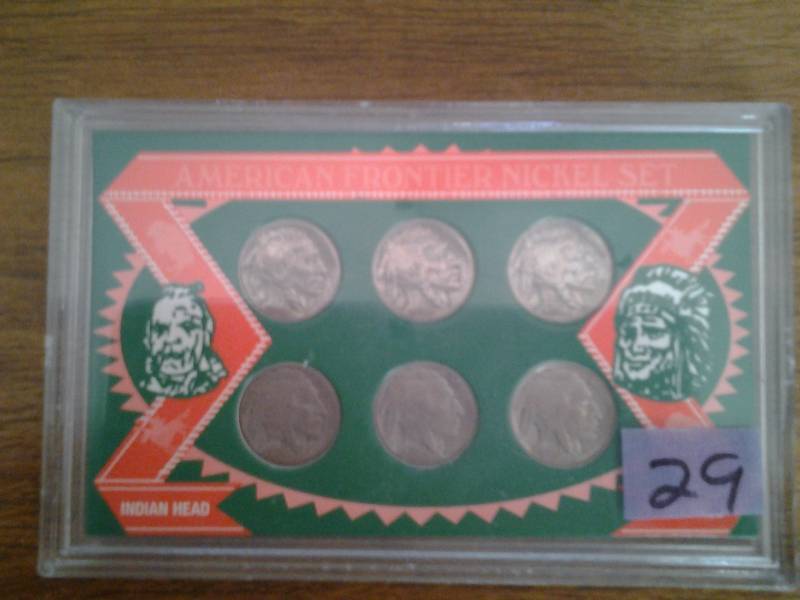 American Frontier Buffalo Nickel Set