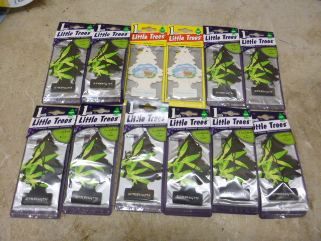 lot 24 image: 12 Little Tree Air Fresheners