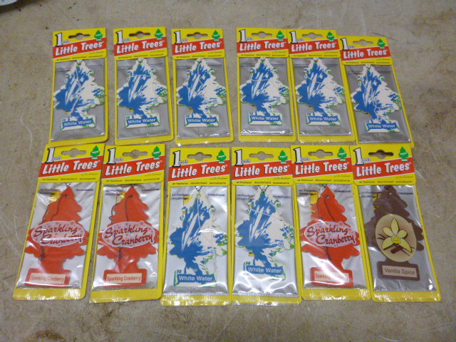 lot 25 image: 12 Little Tree Air Fresheners