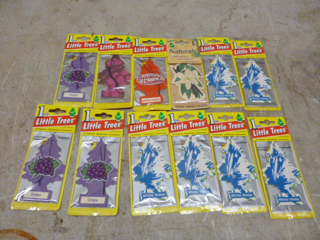 lot 27 image: 12 Little Tree Air Fresheners