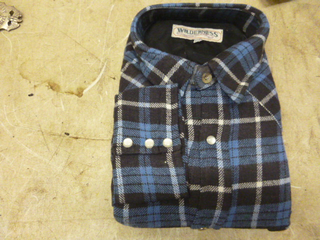lot 61 image: Wilderness Flannel Shirt