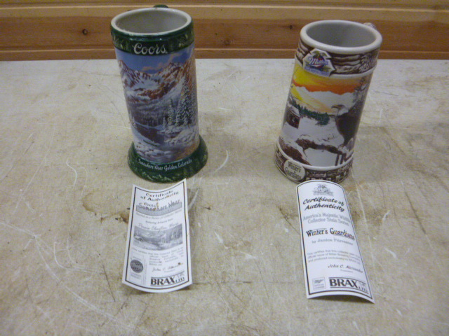 lot 80 image: 2 Beer Steins
