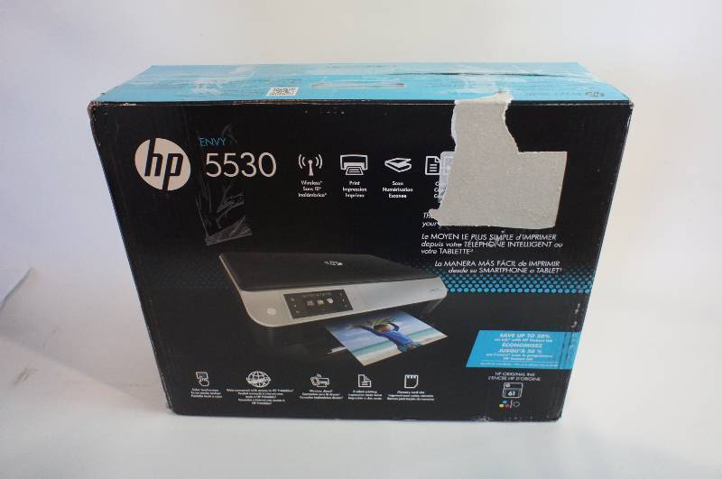 lot 15 image: HP Envy 5530 Wireless All-in-One Color Photo Printer