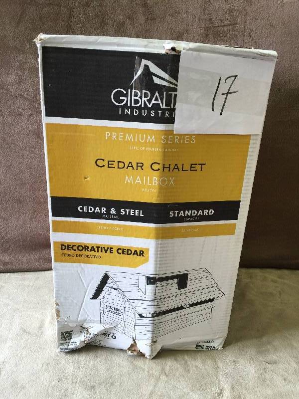 lot 17 image: Gibraltar Cedar Chalet Mailbox