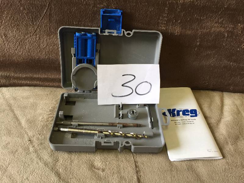 lot 30 image: Kreg Jig Set - Missing pcs