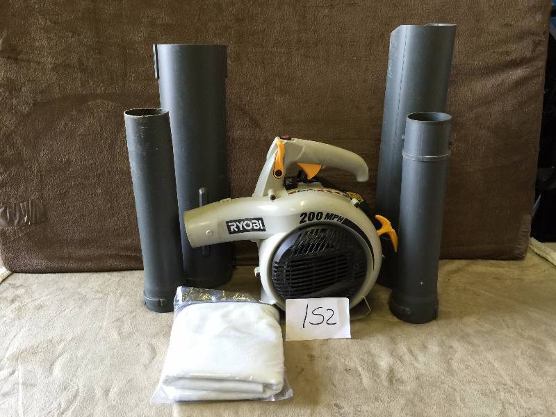 lot 152 image: Ryobi 2 Cycle Gas Blower not tested