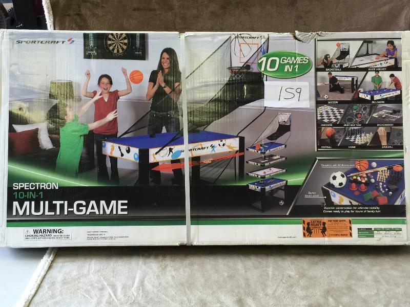 lot 159 image: Spectron 10-1 Game Table New