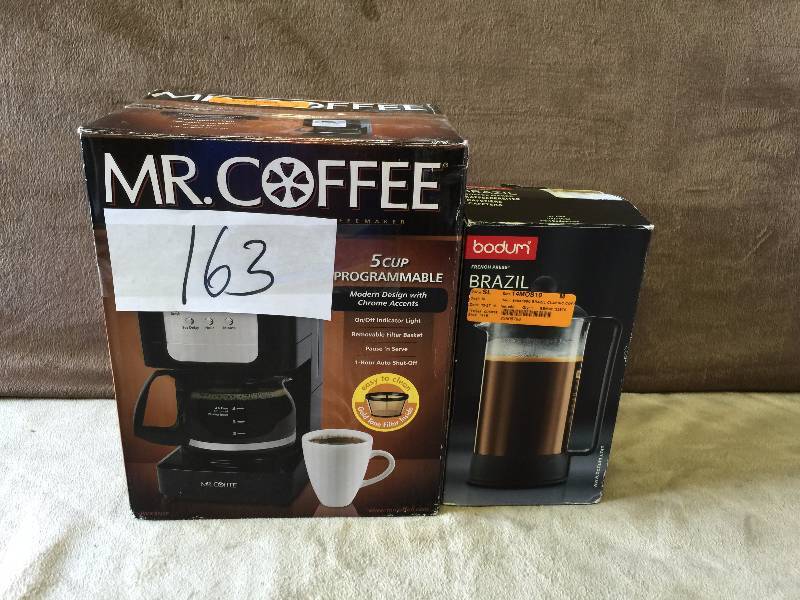 lot 163 image: Lot of 2 Coffee Pots