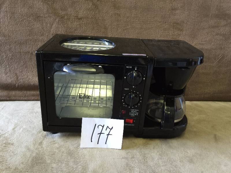 lot 177 image: Elite Breakfast Center Missing Top pc