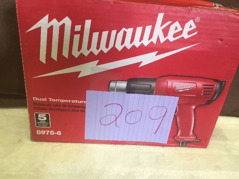 lot 209 image: Milwaukeee Dual Temperature Gun