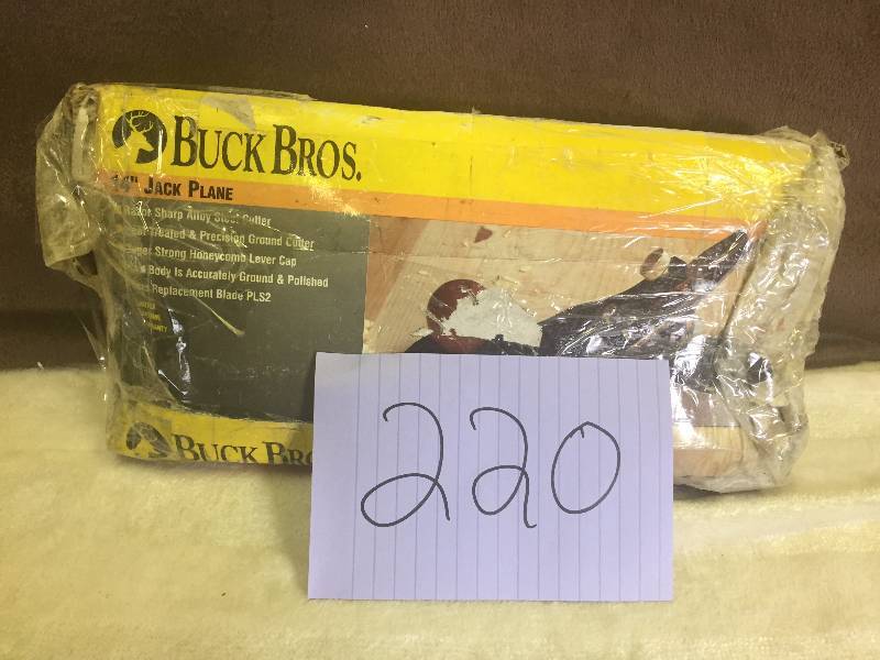 lot 220 image: Buck Bros 14 Jack Plane used