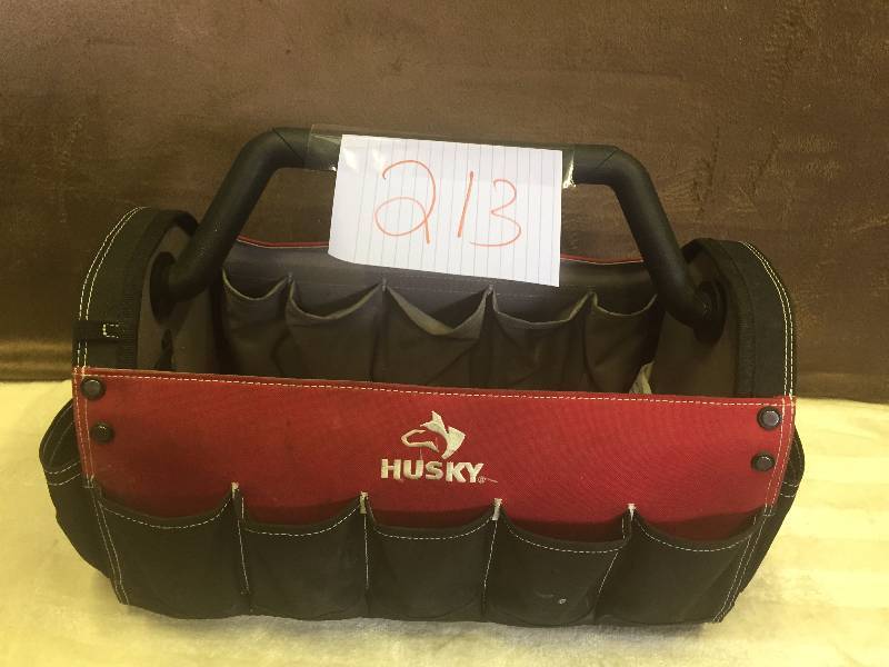 lot 213 image: Husky Tool Tote