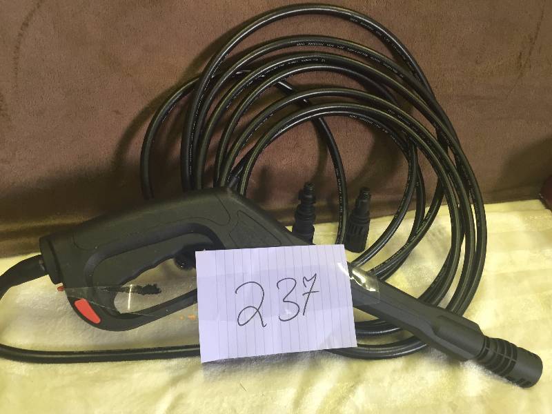 lot 237 image: Power Care Electric Preassure Washer Replacement Gun & Hose