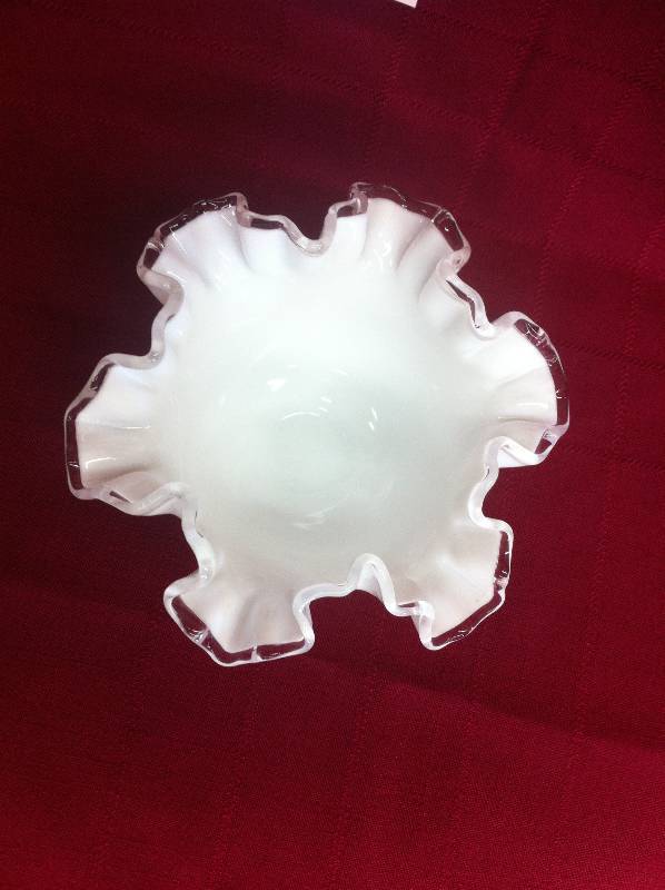 Fenton Silver Crest Side Dish