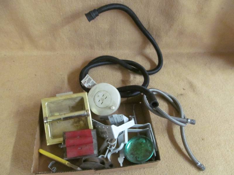 guter brackets, cord reel, line