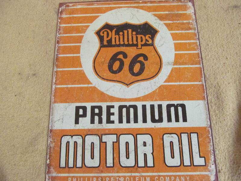 metal sign