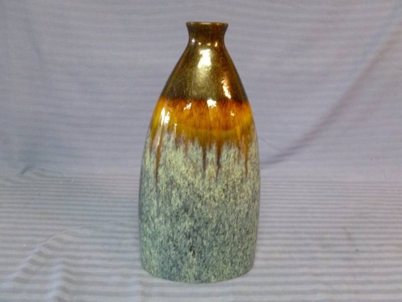 lot 15 image: Glazed Stoneware Vase