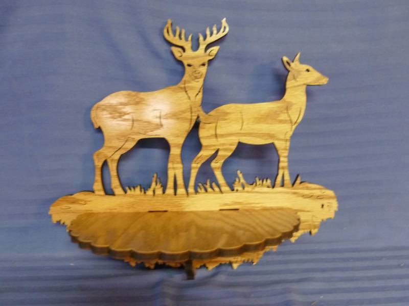 lot 38 image: Scroll Saw Art