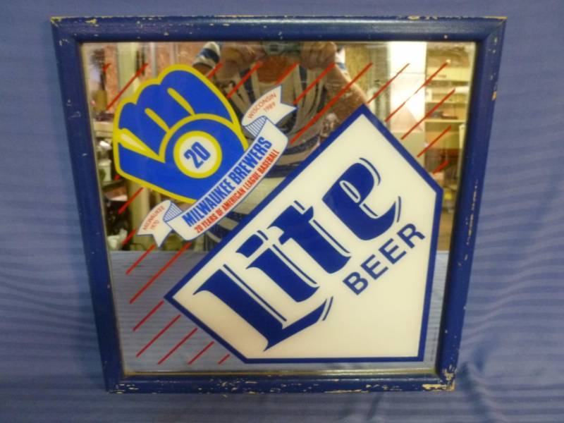 lot 61 image: Miller Lite Mirror