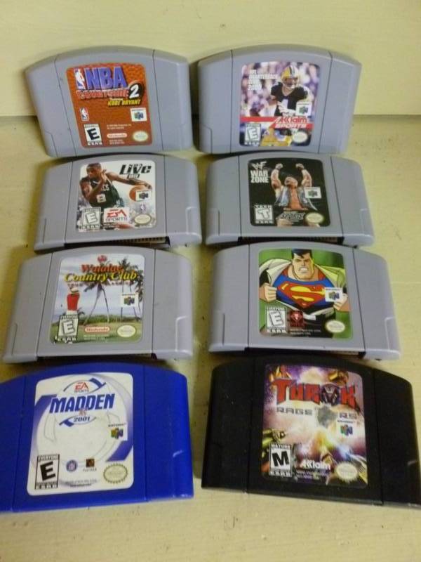 lot 77 image: Nintendo 64 Games