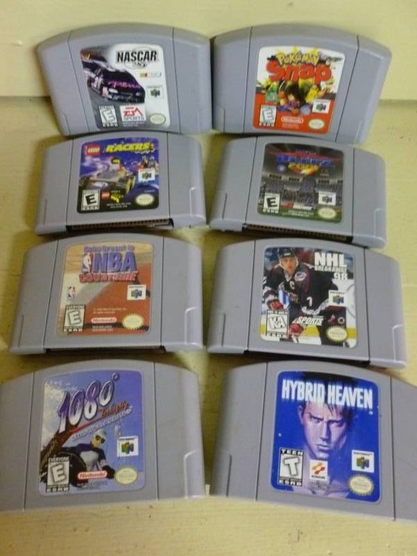 lot 78 image: Nintendo 64 Games