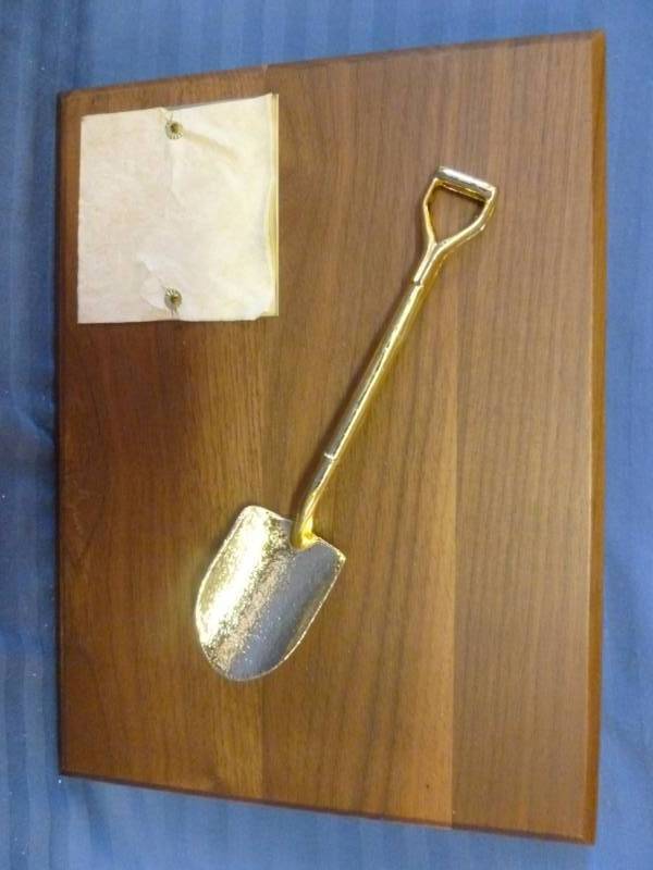 lot 91 image: Walnut Wall Plaque
