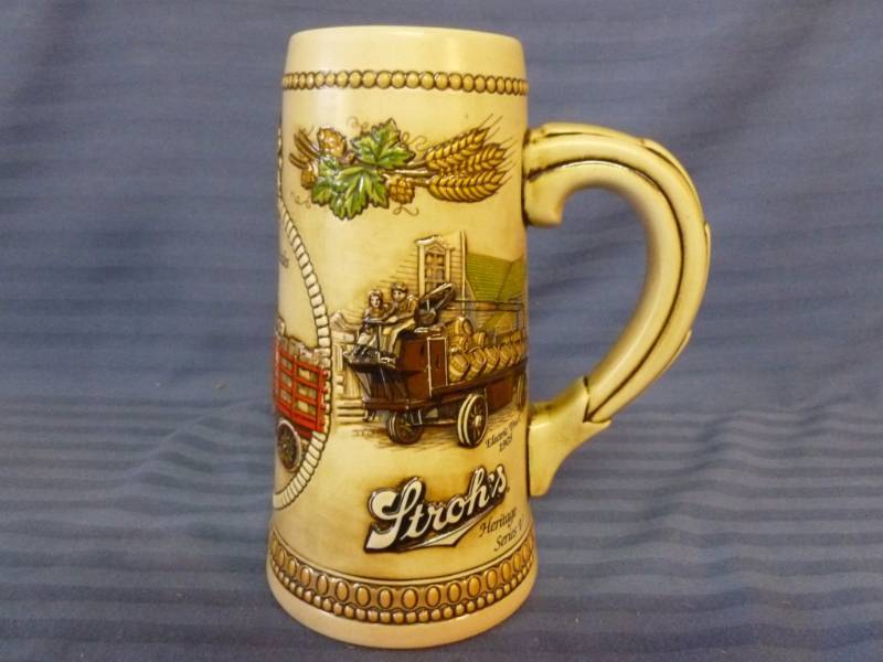 lot 149 image: Strohs Beer Stein