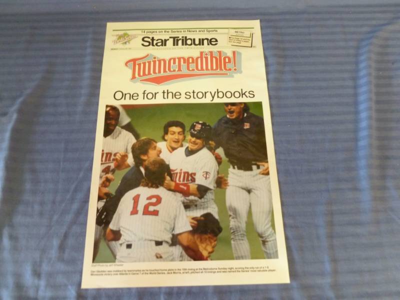 lot 199 image: Minnesota Twins Print
