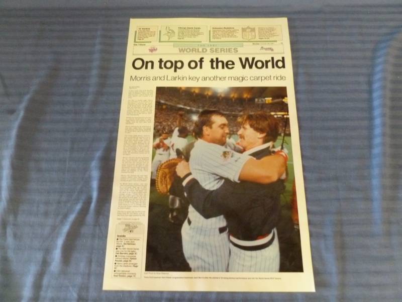 lot 200 image: Minnesota Twins Print