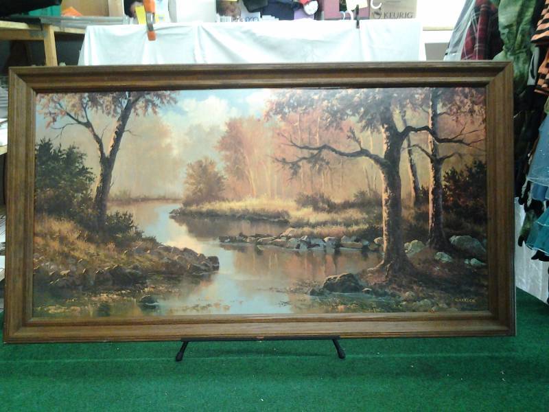lot 3 image: Vintage Sofa Print