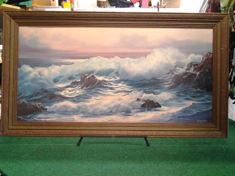 lot 4 image: Vintage Sofa Print