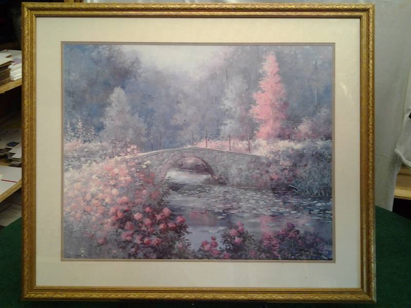lot 9 image: Framed Print By Tan Chun