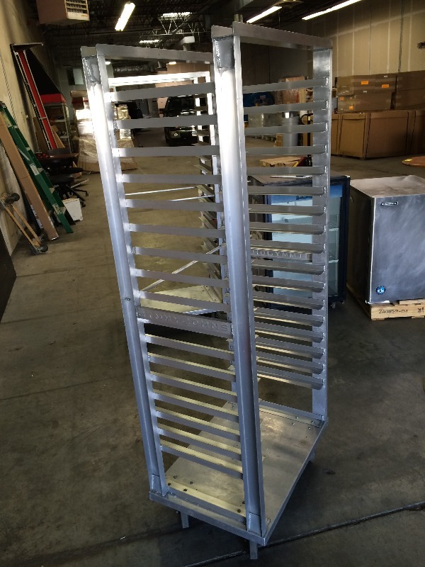 Bread  Food Storage Rack on wheels    68 h x 29 w x 19 d