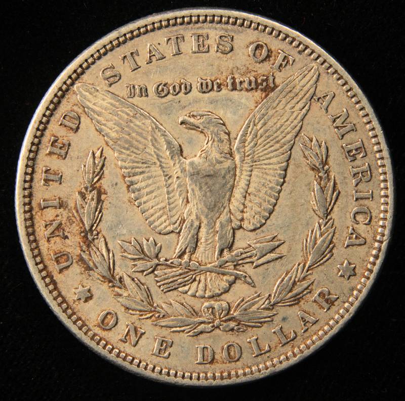 1883 MORGAN SILVER DOLLAR XF DETAILS