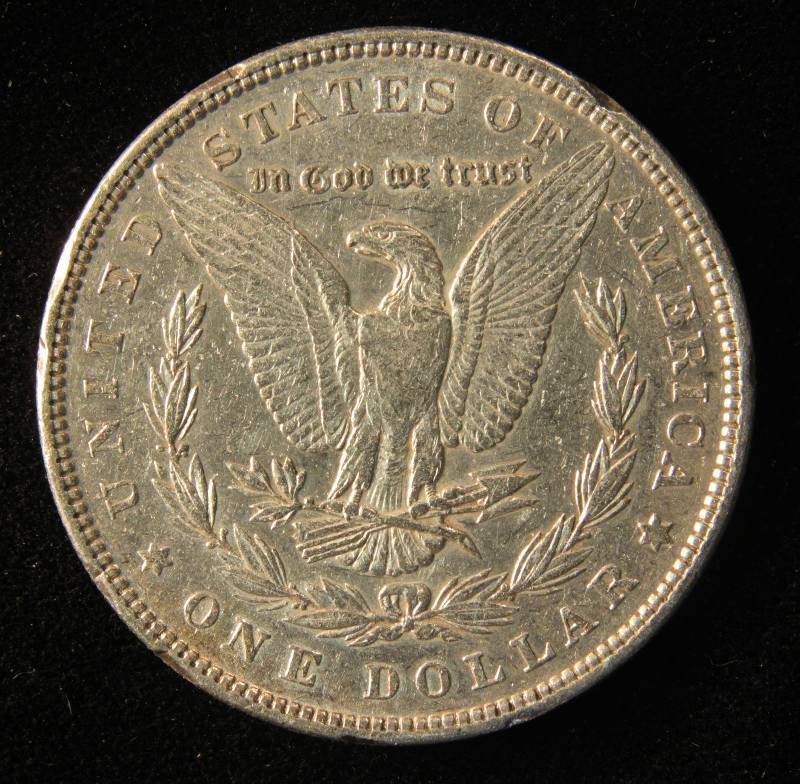 1883 MORGAN SILVER DOLLAR XF DETAILS