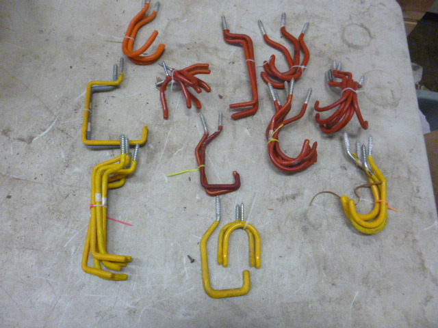 lot 110 image: Miscellaneous Garage Hooks