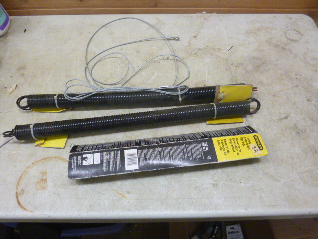 lot 123 image: 2 Stanley Safety Extension Springs