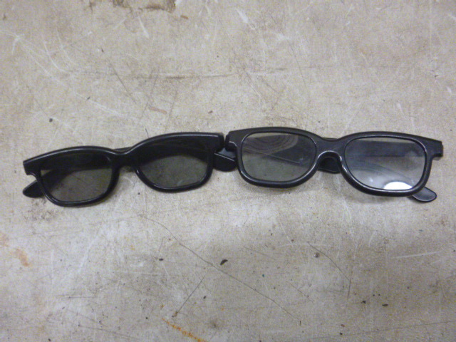 lot 131 image: 2 RealD 3D Glasses