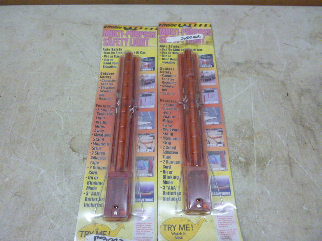 lot 138 image: 2 Proline Multi-Purpose Safety Lights