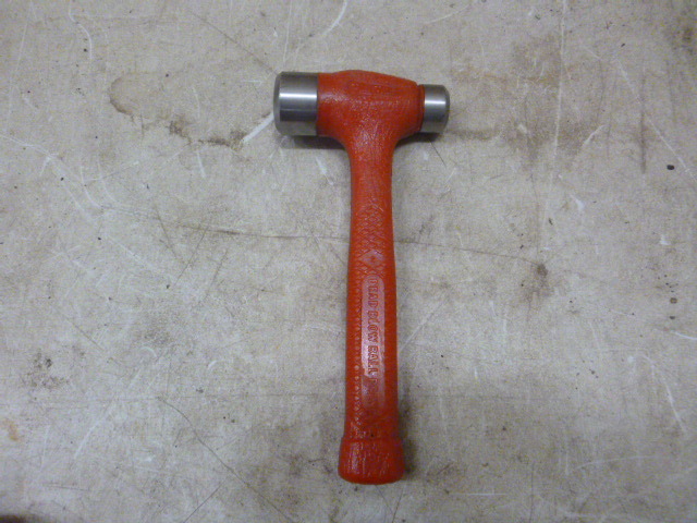 lot 169 image: Blue Point Dead Blow Ball Peen Hammer