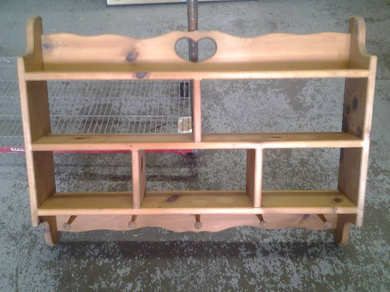 Pine Wall Shelf 34 inch