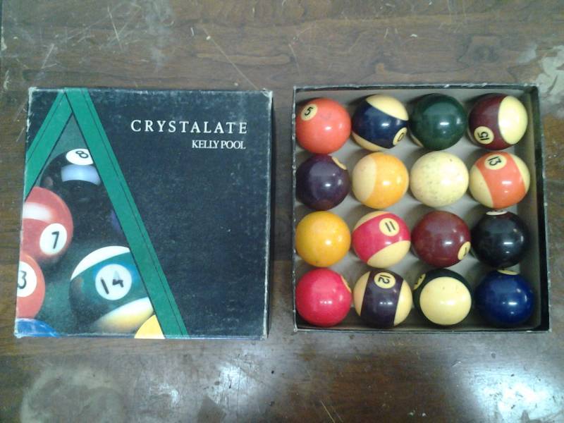 Crystalate Pool Balls Set