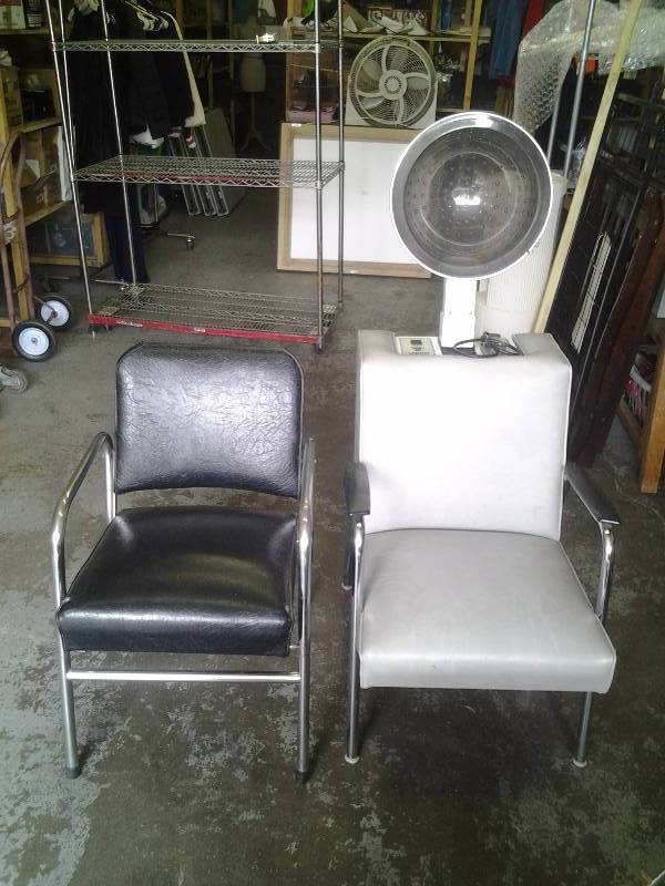 Salon Hair Dryer & Shampoo Chair