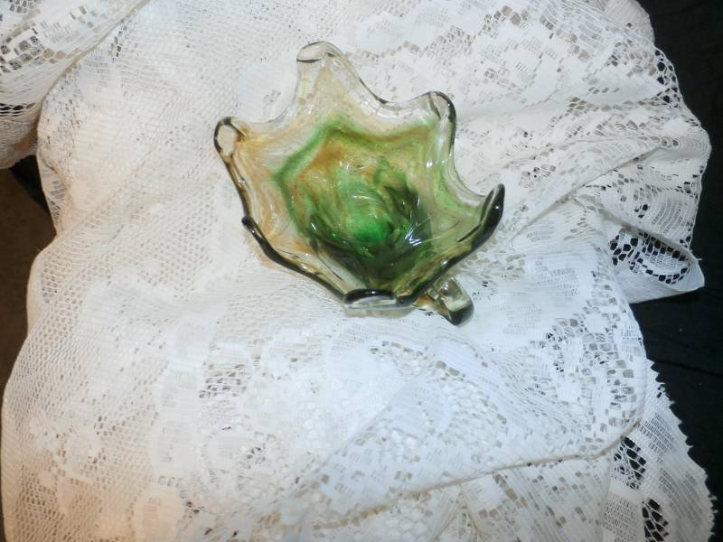 green glass piece.
