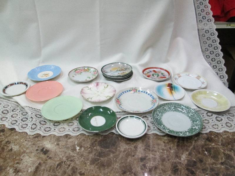Assortment of different small plate...